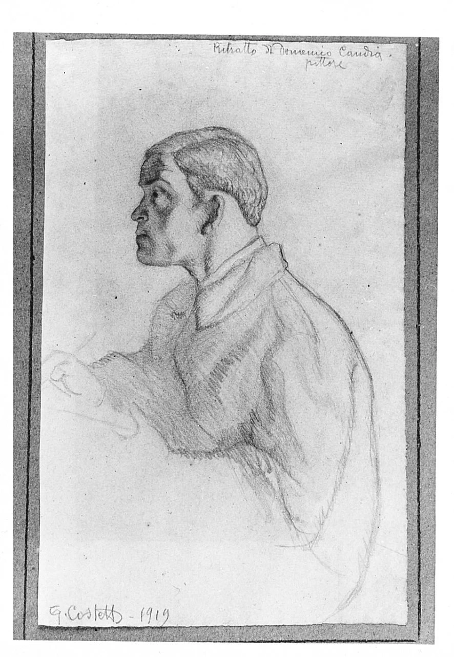 Ritratto di Domenico Candia - Gabinetto disegni e stampe, Uffizi, Firenze